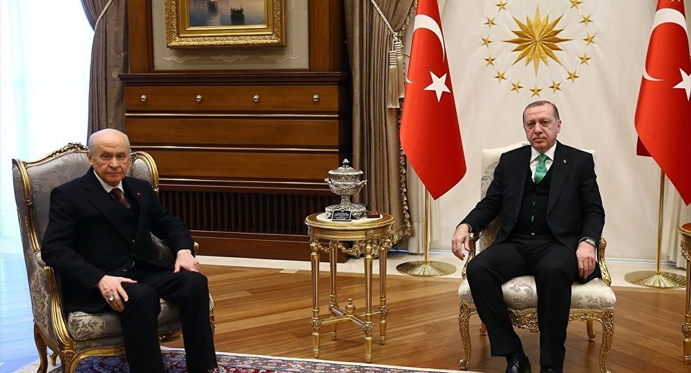 Cumhurbaşkanı Erdoğan ile MHP Lideri Bahçeli nin oy hesabı farklı çıktı