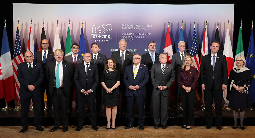 G7 Dışişleri Bakanları bir araya geldi
