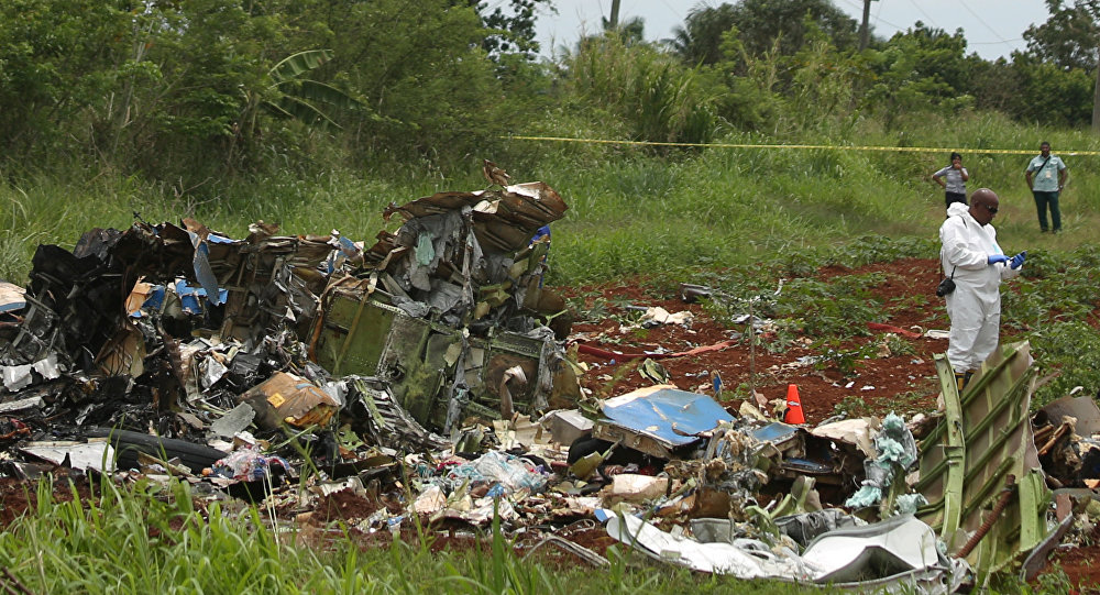 Küba da düşen uçakta 110 kişinin öldüğü doğrulandı