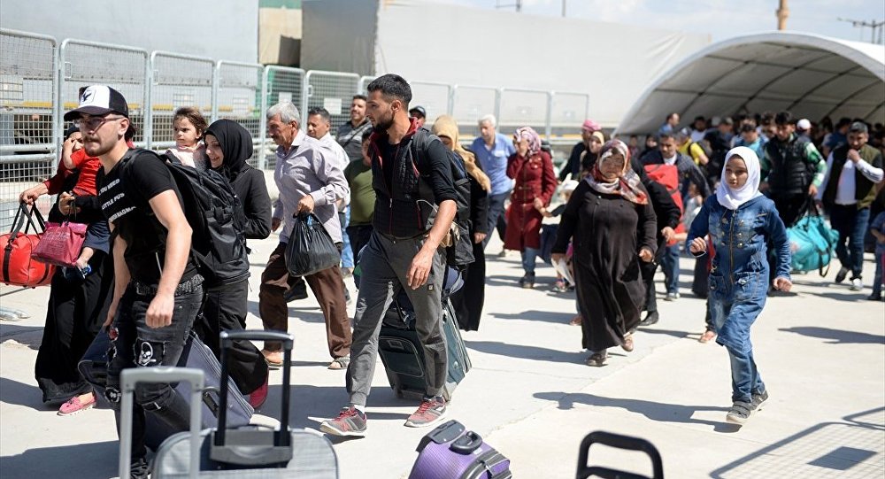 Bayramı ülkesinde geçiren 6 bin 500 Suriyeli Türkiye ye döndü