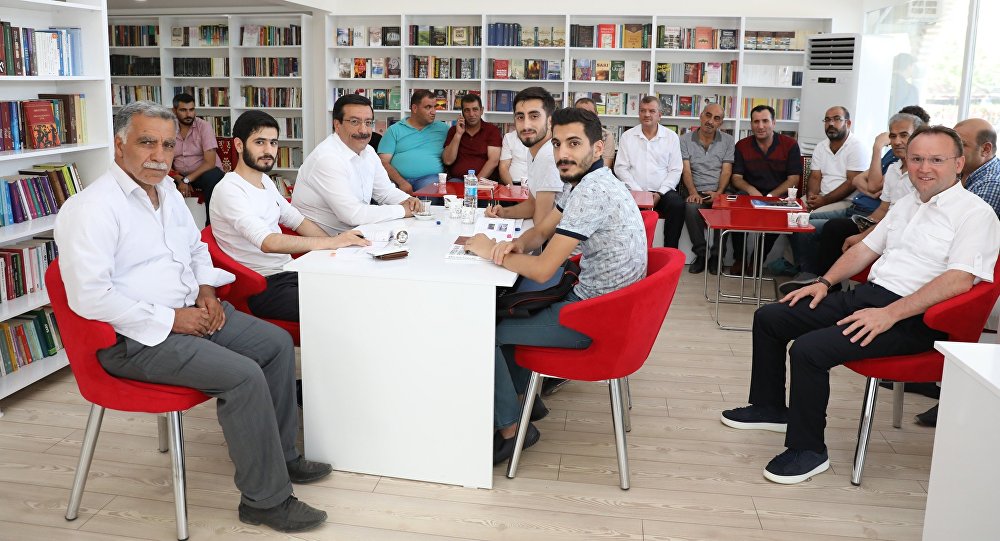 Diyarbakır da ‘Millet Kıraathanesi  açıldı