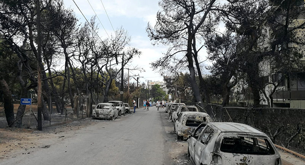 Yunanistan daki yangında ölü sayısı 88 e yükseldi