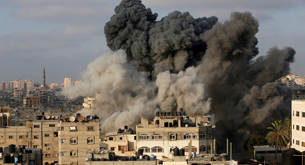 İsrail jetleri Gazze yi vurdu