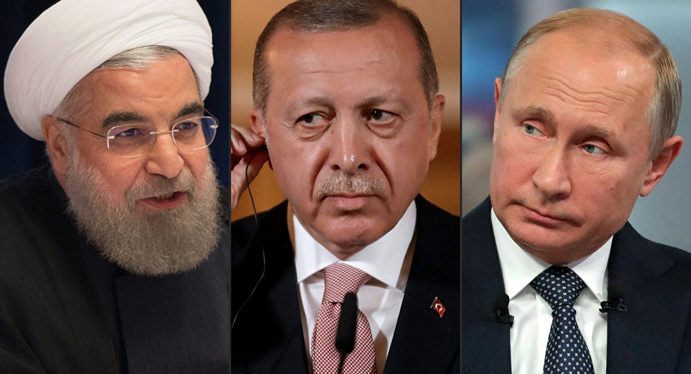 Erdoğan, Putin ve Ruhani görüştü