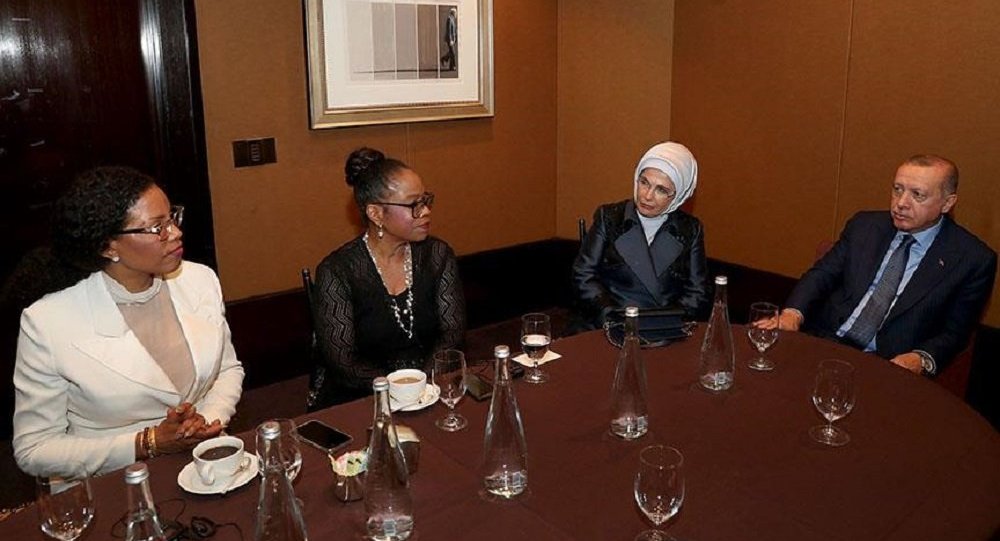 Erdoğan, Malcolm X in kızlarıyla görüştü