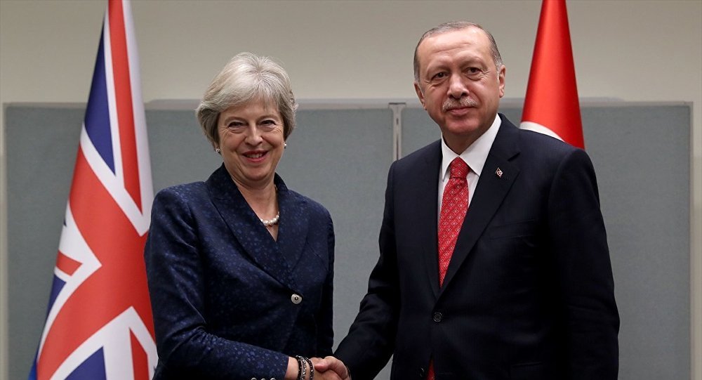 Erdoğan, İngiltere Başbakanı May ile görüştü