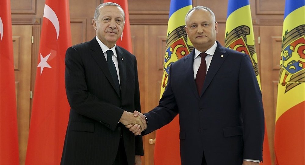 Cumhurbaşkanı Erdoğan, Moldova da