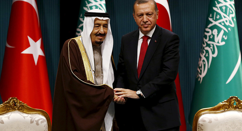Erdoğan, Kral Selman ile görüştü