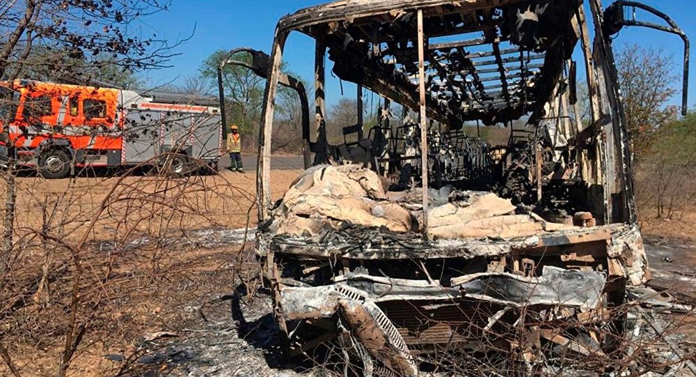 Yolcu otobüsünde patlama: 42 ölü