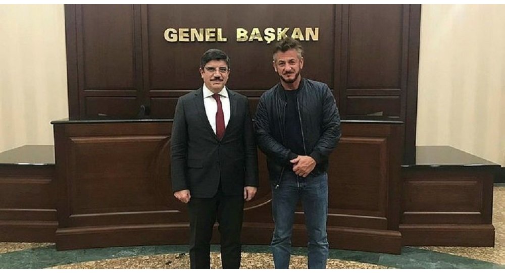 Sean Penn den AK Parti ye ziyaret