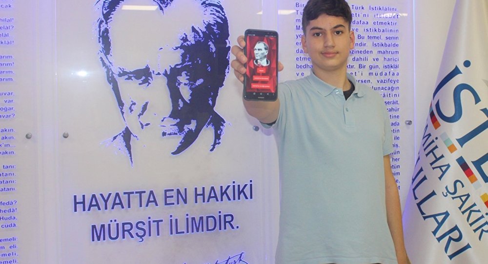 Sekizinci sınıf öğrencisinden mobil Atatürk ansiklopedisi
