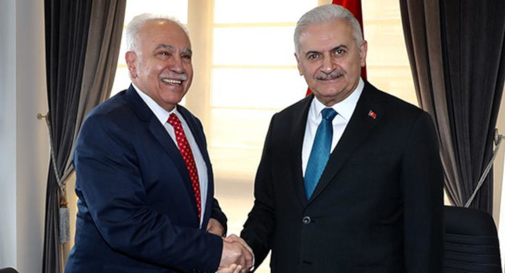 Perinçek, Binali Yıldırım ı ziyaret etti