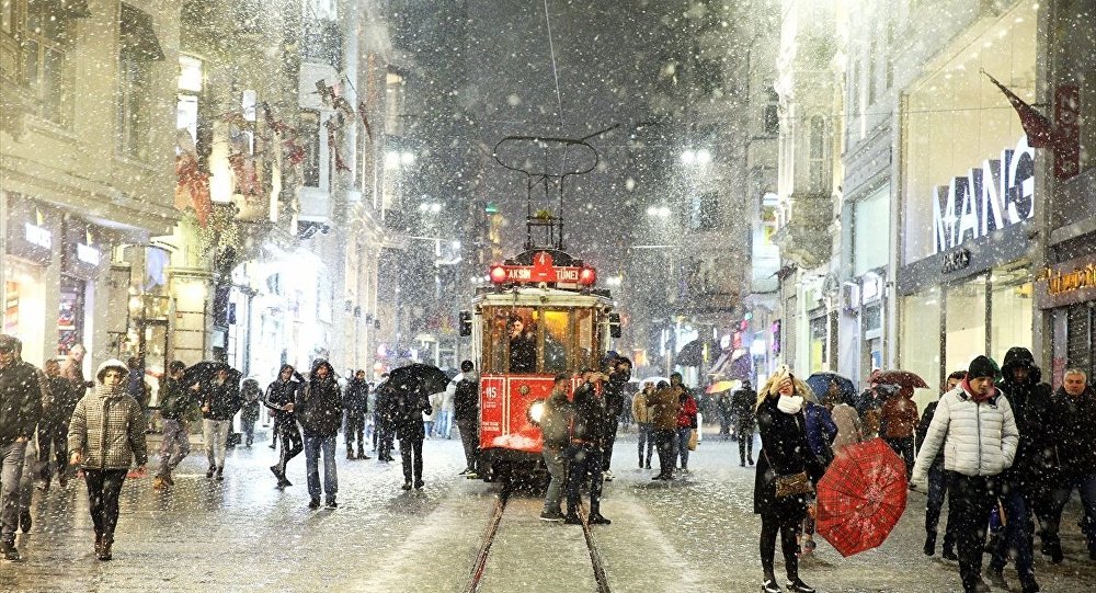 İstanbul beyaza büründü!
