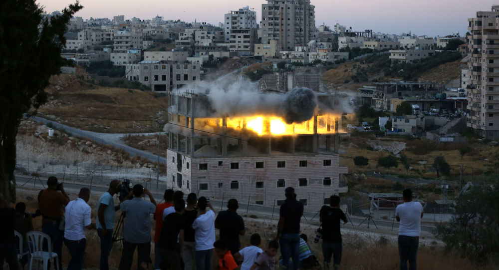 İsrail, 9 katlı binayı havaya uçurdu