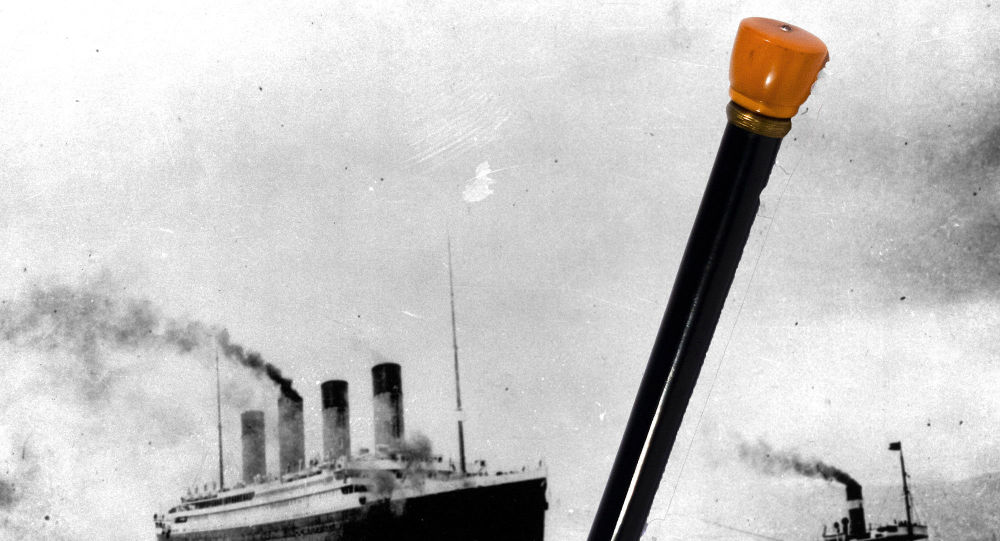 Titanik ten sağ kurtulan kadının bastonu 62 bin dolara satıldı