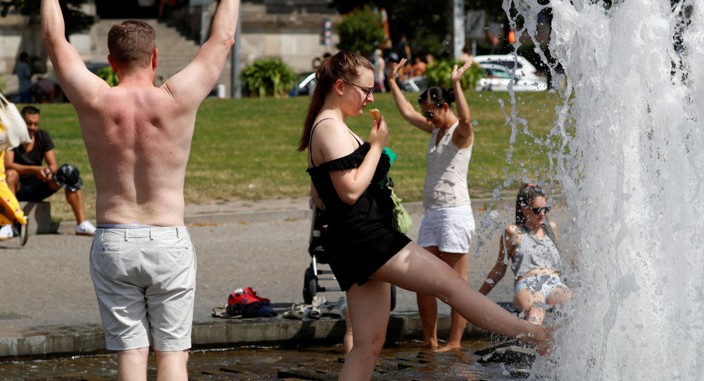 Almanya da 42.6 dereceyle sıcaklık rekoru kırıldı!