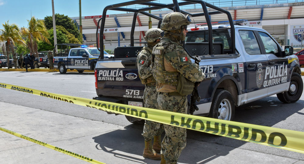 Meksika da 14 polis memuru pusuya düşürülerek öldürüldü