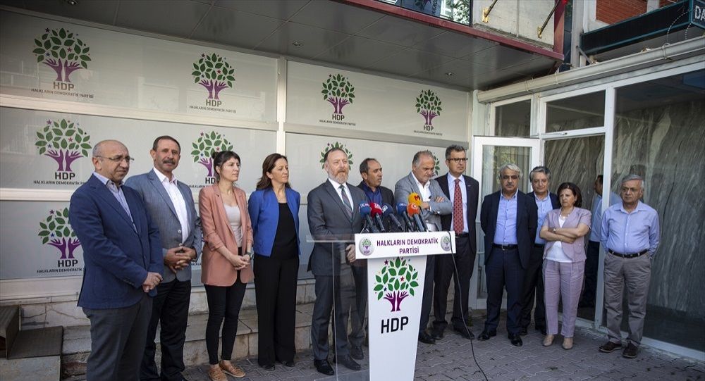 DİSK, KESK, TMMOB ve TTB den HDP ye destek ziyareti