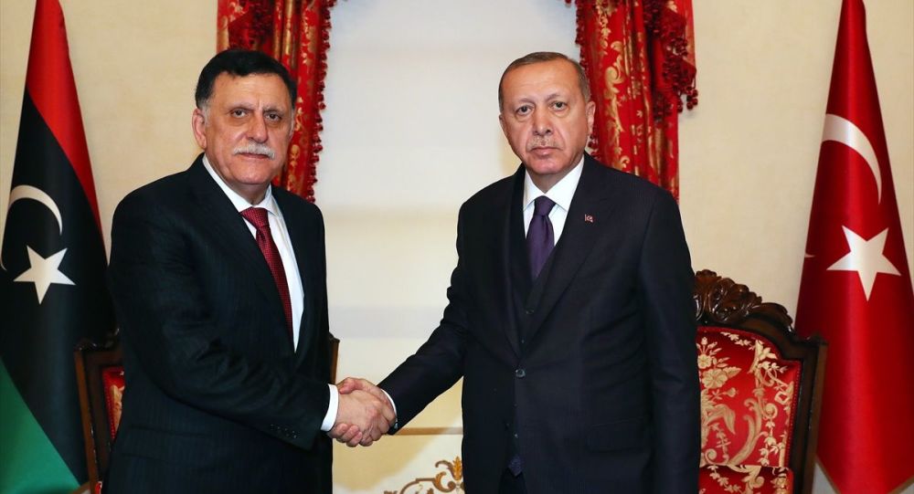 Erdoğan, Fayez Al Sarraj ı ağırladı