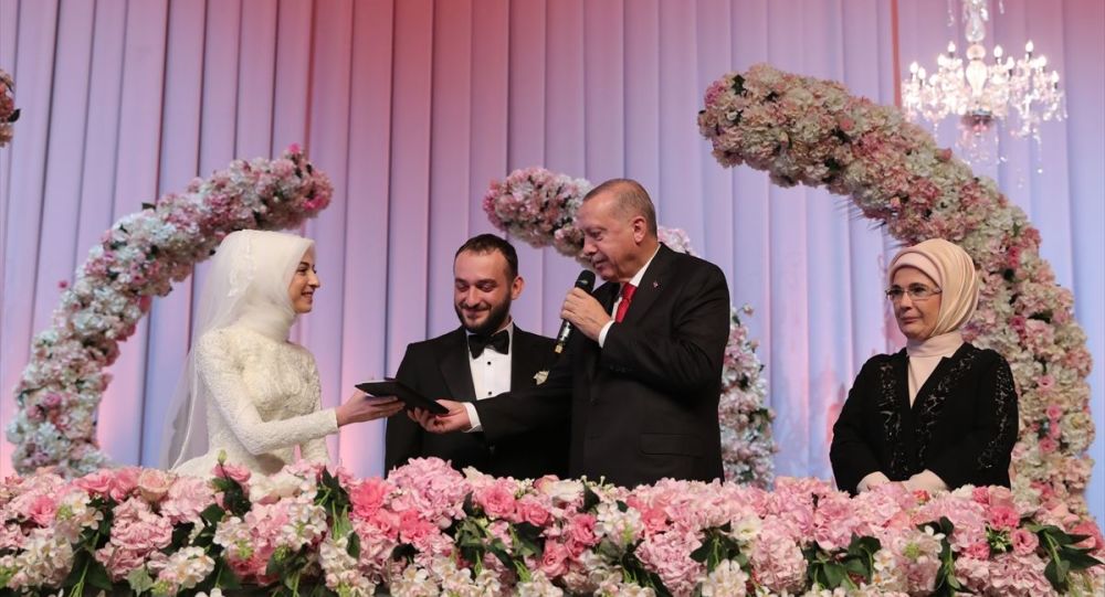 Erdoğan, nikah şahidi oldu!