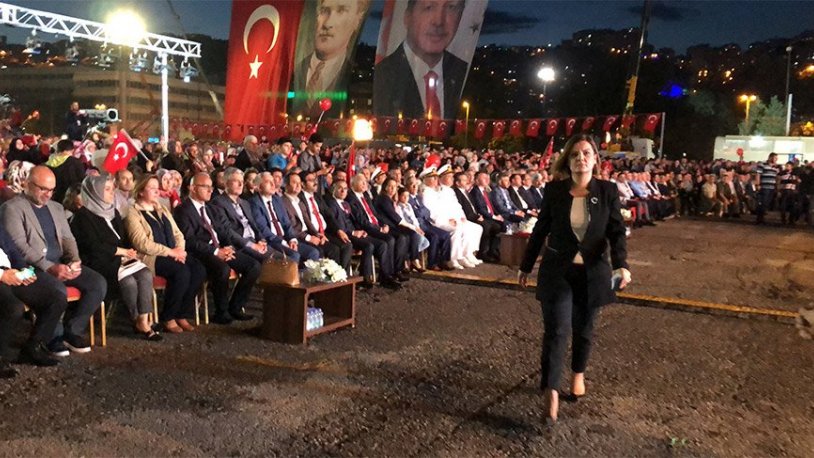 Erdoğan, Kılıçdaroğlu nu eleştirince CHP li başkan töreni terk etti