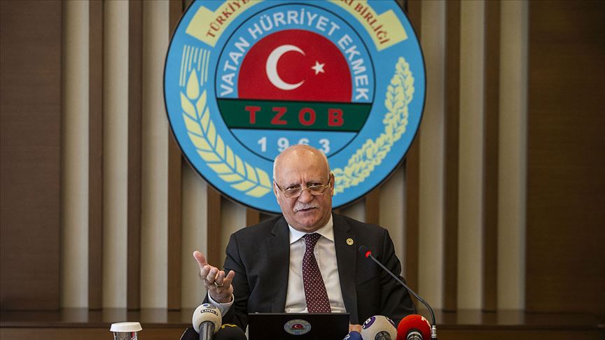 TZOB Başkanı Bayraktar dan  ıspanak  açıklaması