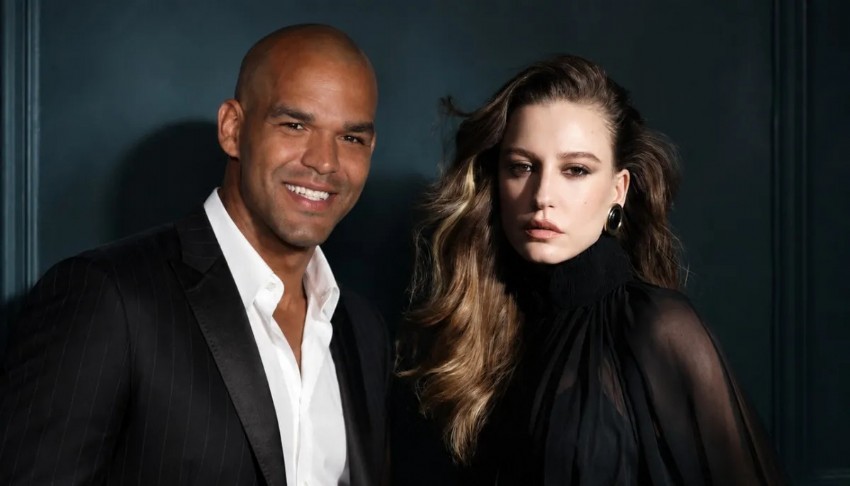 Amaury Nolasco, Serenay Sar�kaya ve Halit Ergen� ile bulu�tu