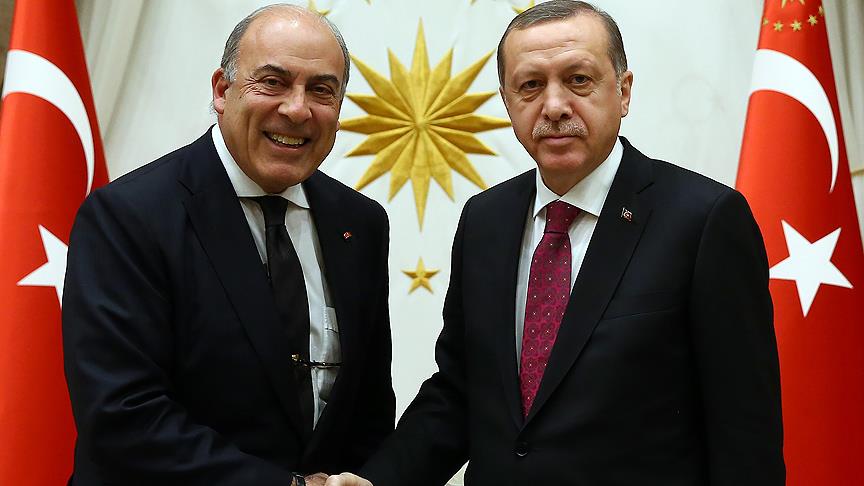 Erdoğan, Coca Cola nın CEO su Kent i kabul etti