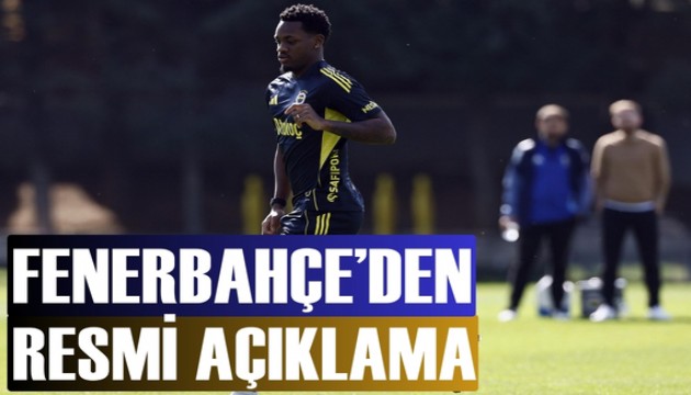 Fenerbahe, Jhon Duran ile ilgili aklama yapt