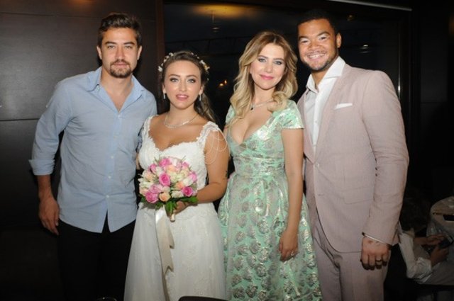 Sabri Sarıoğlu’nun baldızı evlendi!