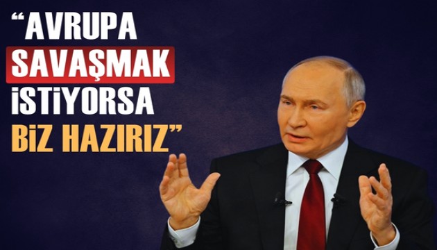 Rusya Devlet Başkanı Putin'den sert sözler