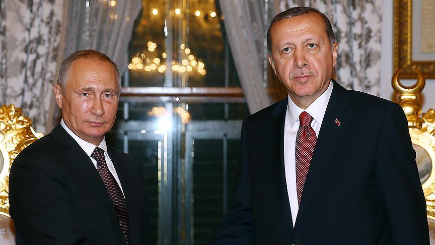 Erdoğan, Putin ile Suriye yi görüştü