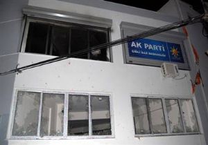AK Parti Bürosuna Silahlı Saldırı!