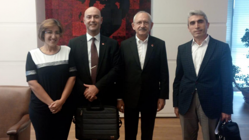 KHK mağdurları CHP Lideri Kılıçdaroğlu ile görüştü