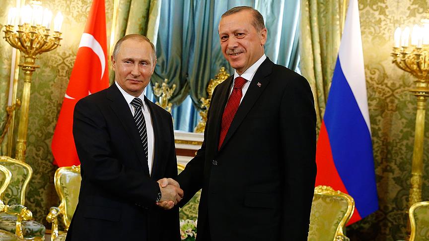 Putin den Erdoğan a tebrik
