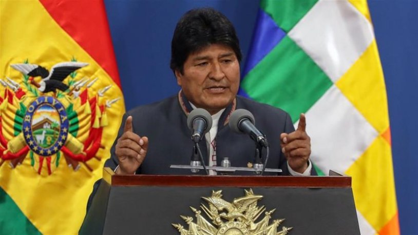 Evo Morales, Bolivya dan ayrıldı