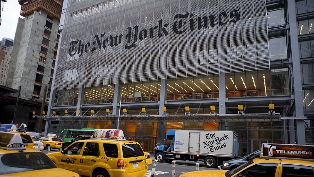 New York Times ta gizli nazi sembolü iddiası