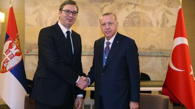 Erdoğan, Vucic ile görüştü