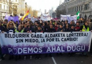 İspanya nın Syriza sı resmen gövde gösterisi yaptı!