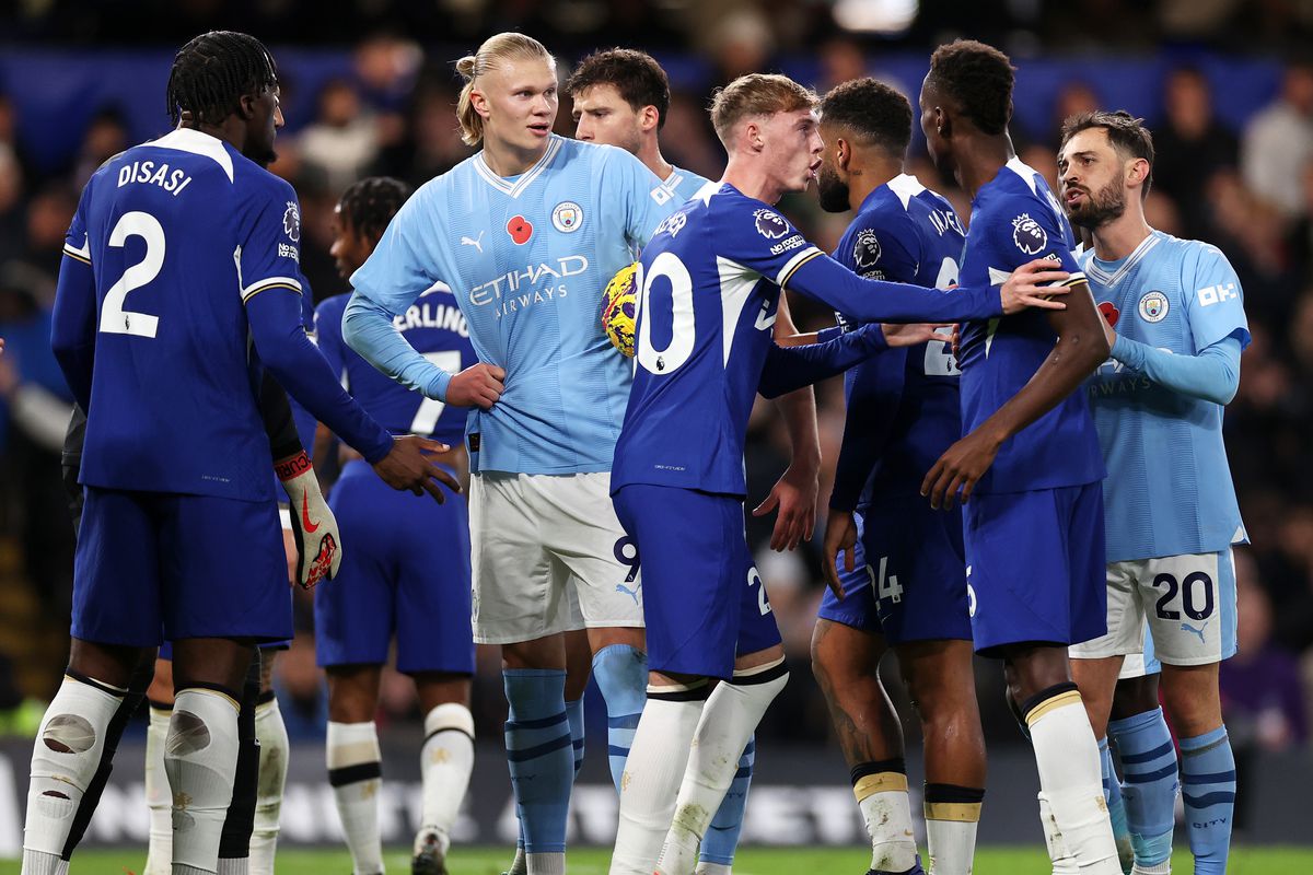 Chelsea ve Manchester City arasındaki büyük mücadele 4-4 bitti