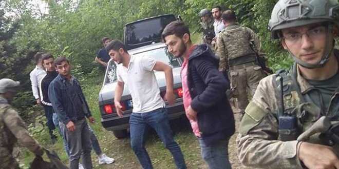 Trabzon da patlama: 2 asker yaralı