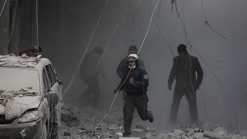 Şam daki sivillere saldırıda 20 ölü