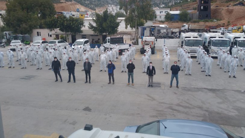 CHP li Bodrum Belediyesi nden koronavirüs seferberliği