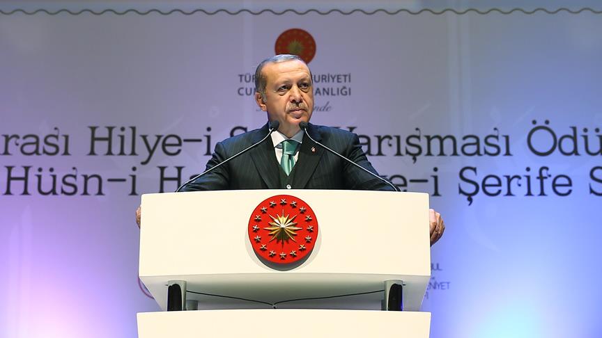 Erdoğan dan Müslümanlara çağrı
