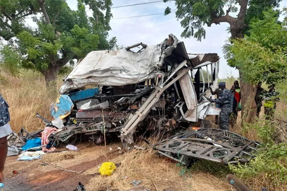 Senegal de korkunç kaza: 40 ölü, 78 yaralı!