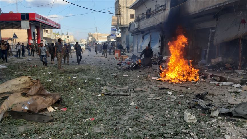 Tel Abyad da bombalı saldırı: 10 ölü