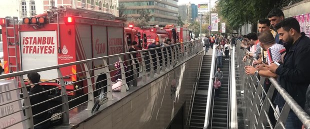 İstanbul metrosunda intihar