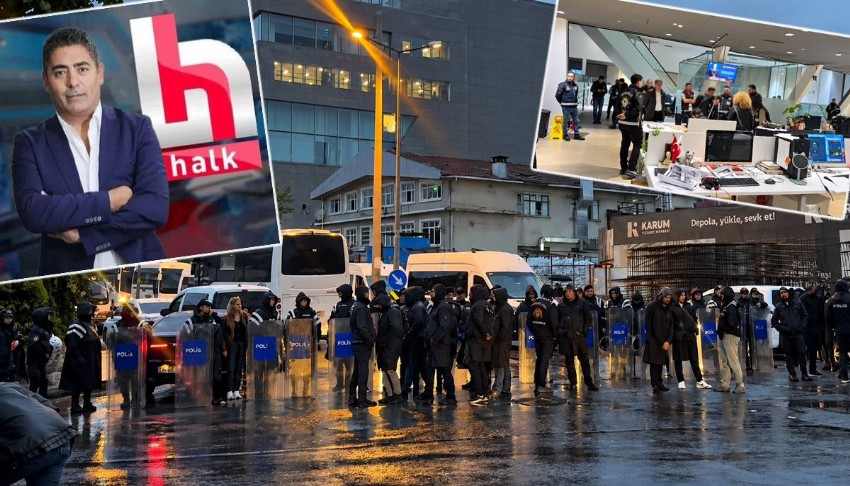 Halk TV'ye kayyum atand�, haber yay�n� durduruldu