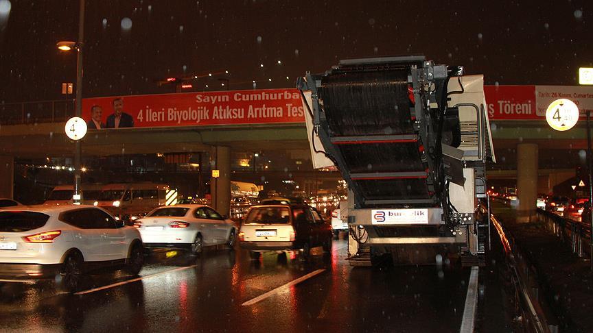 İstanbul da trafik!
