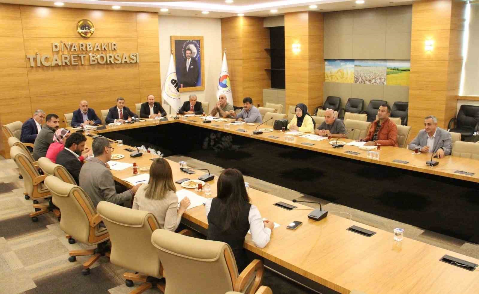 Tarım Konseyi Diyarbakır da İlk Toplantısını Gerçekleştirdi